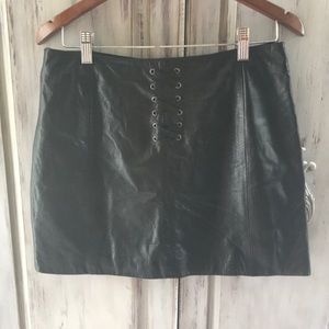Wilson’s Leather Genuine Leather Mini Skirt